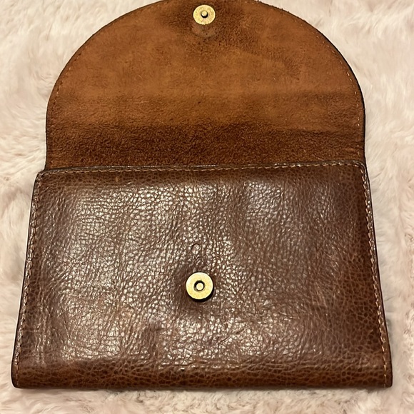 Patricia Nash Brown Leather Wallet with Embossed Design - Picture 7 of 9